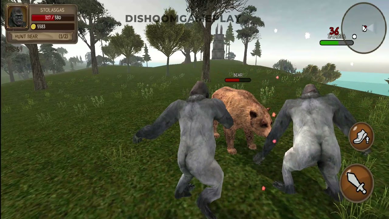 Ultimate Gorilla Simulator - Gorilla Vs Lion, Bear, Leopard, Chimp, Crocodile, Man #10