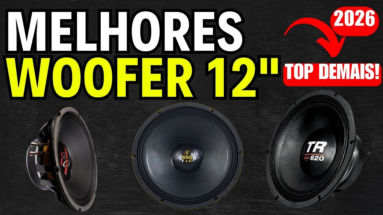 melhor woofer de 12 polegadas: Qual o melhor woofer de 12 polegadas | woofer 12p bom e barato 2026