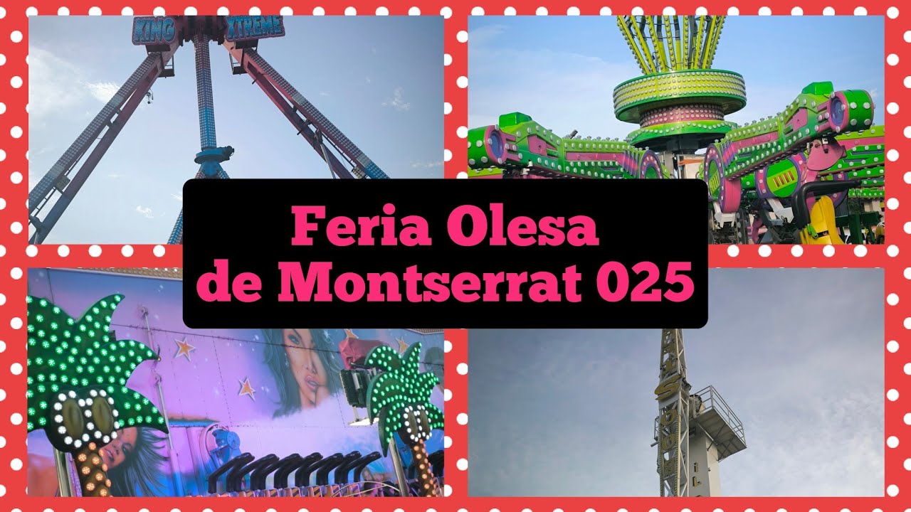 Enseñando la feria de atracciónes de Olesa de Montserrat 025