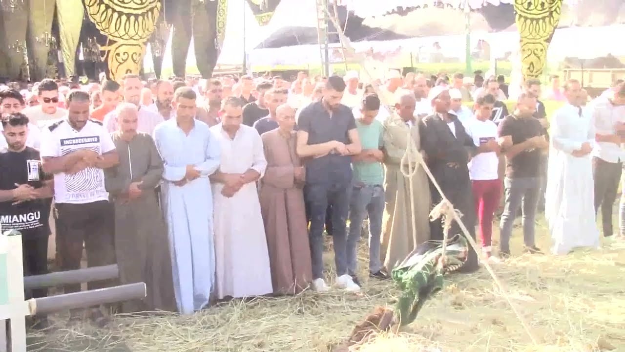 اكبر واضخم صلاة جنازه فى تاريخ كفر الشيخ من الشيشينى عزاء عائلات عفيفى
