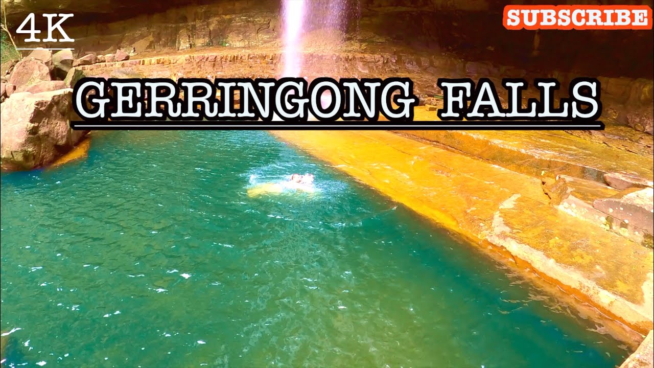 AMAZING WATERFALL & ROCK POOL - GERRINGONG FALLS 4K HD Cinematic Video