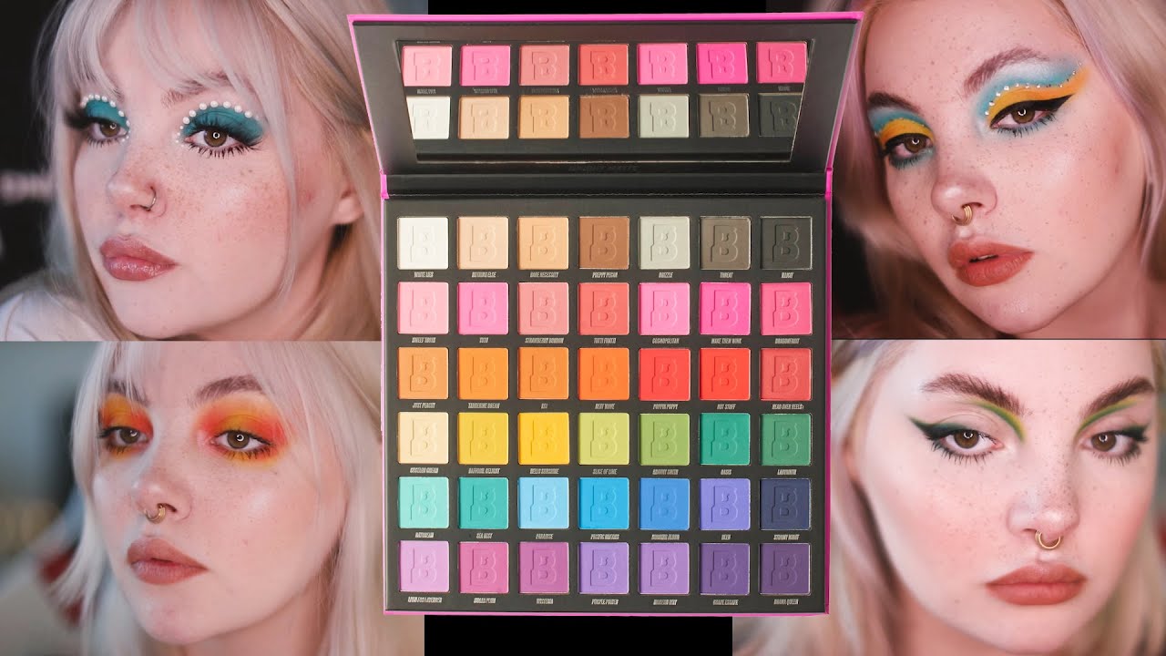 Лучшая бюджетная палетка I Beauty Bay 42 bright matte.