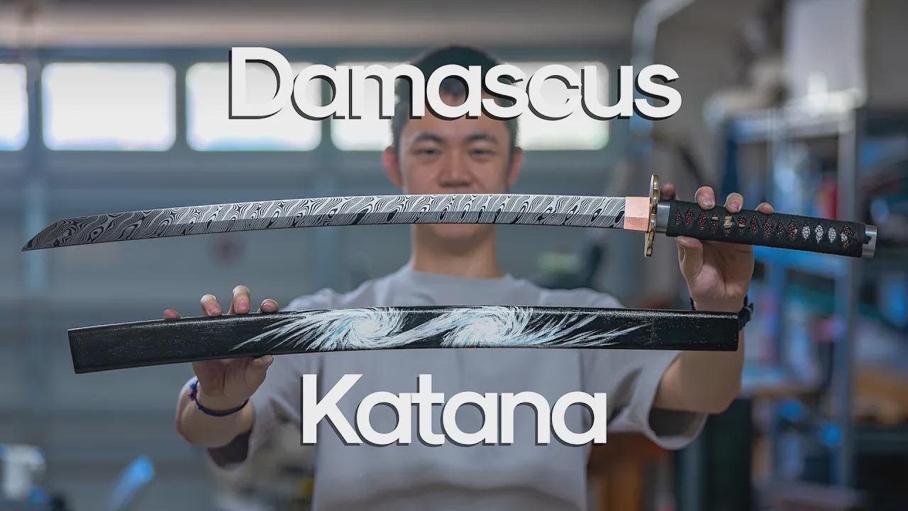 Виготовляю дамаську катану за $8 000