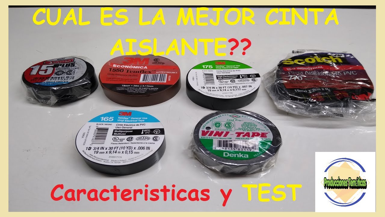 CINTAS AISLANTES, 🤯cual es la mejor???