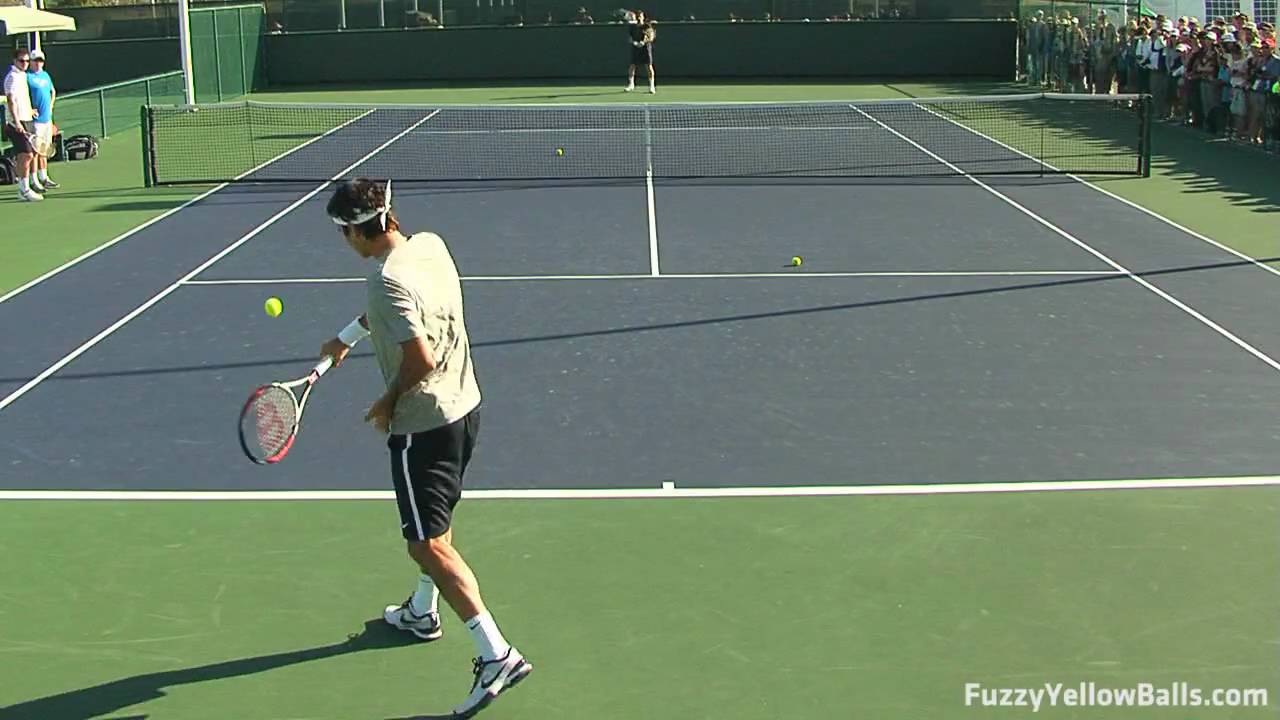 Roger Federer Backhands in HD