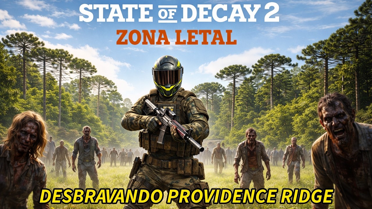 🔥 Gameplay insana de State of Decay 2 em Providence Ridge na ZONA LETAL! É tiro, porrada e bomba! 🔥