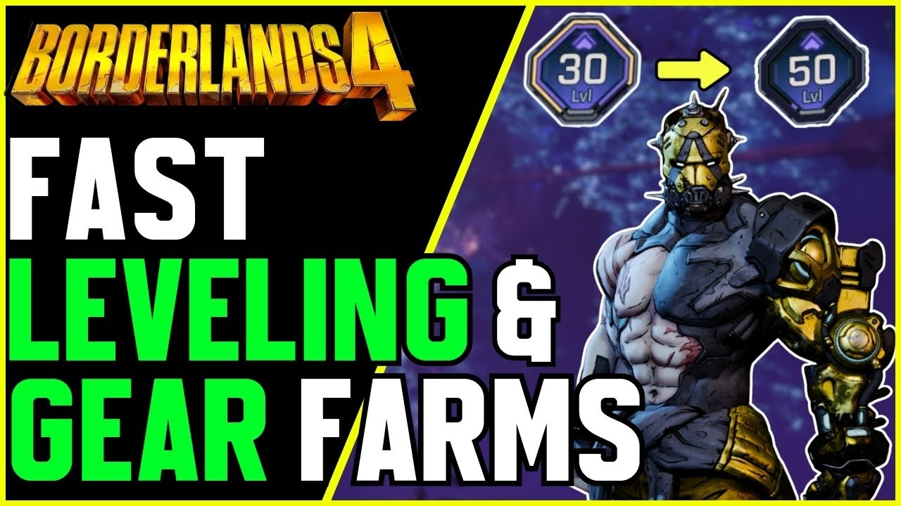 Borderlands 4 - Best XP and Gear Farming! Easy Legendries!