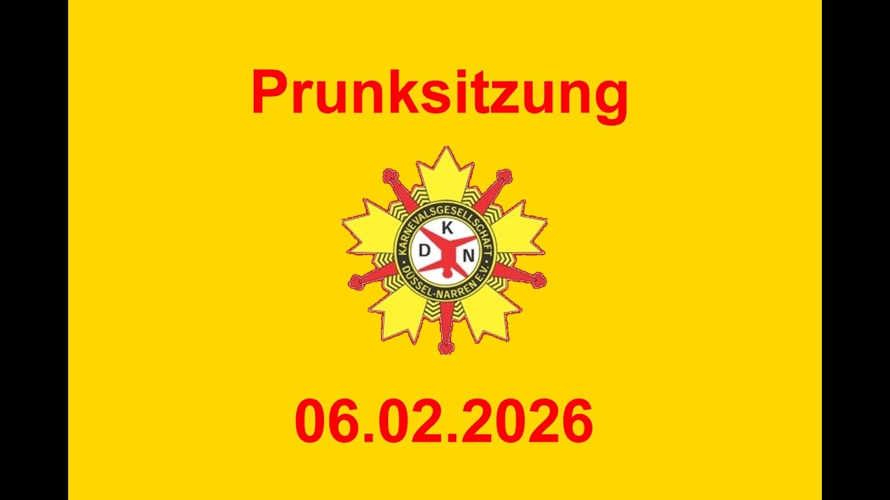 KG Düssel-Narren e.V. - Prunksitzung 06.02.2026