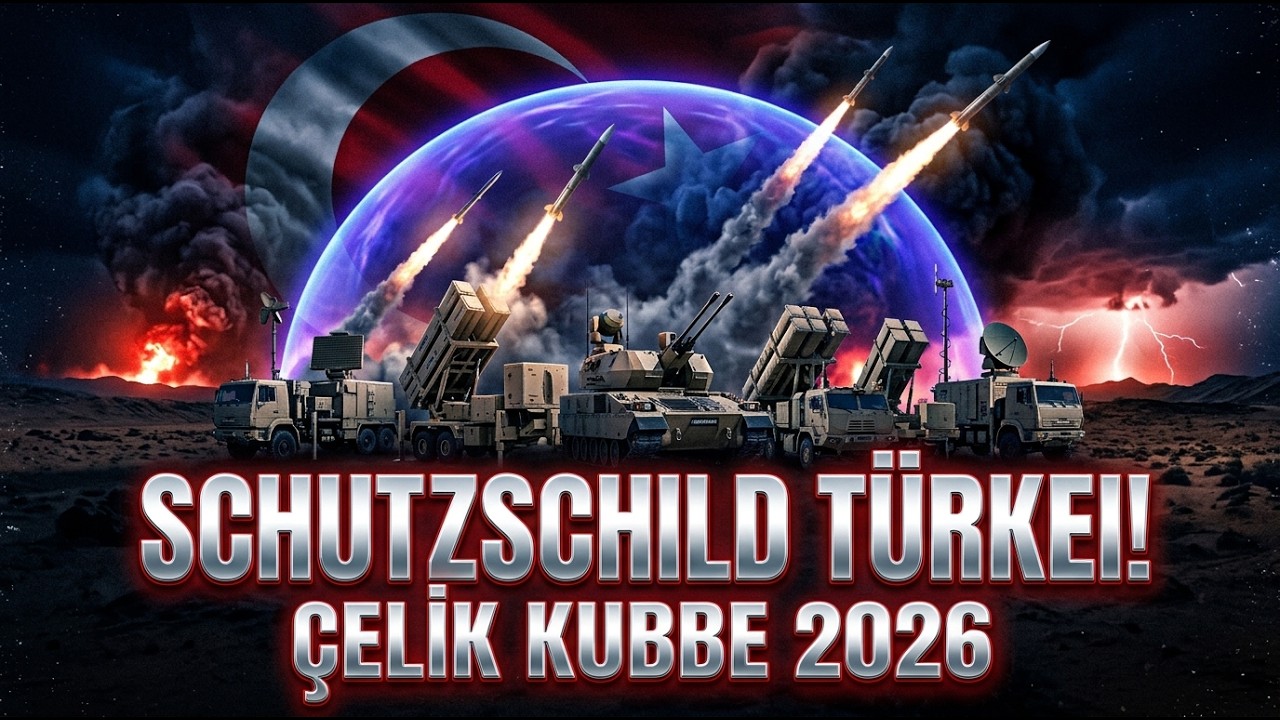 ÇELİK KUBBE 2026! Nach Hatay & Gaziantep – Türkeis Schild gegen Drohnen & Raketen! 4K