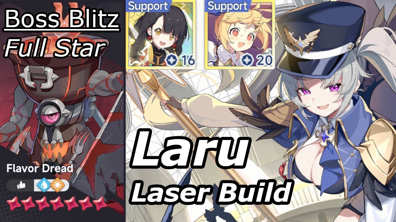 Boss Blitz Season 1 | Flavor Dread | Laru/Tilia/Jinglin 7 Star clear | Stella Sora