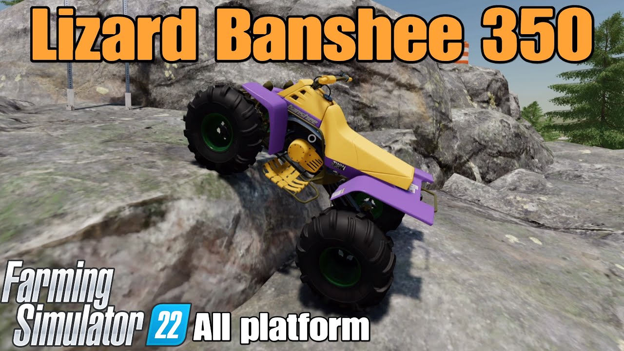 Lizard Banshee 350  / FS22 mod for all platforms