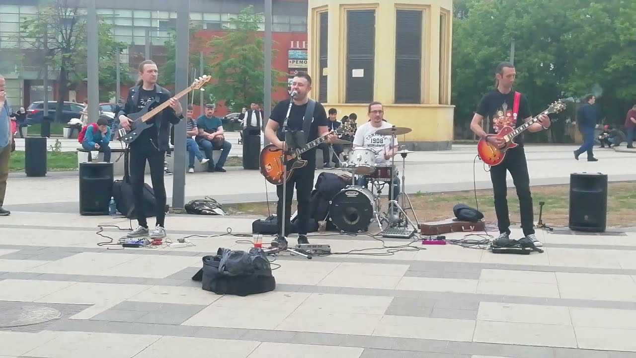30 лет l Сектор газа cover l  Уличные музыканты Москвы