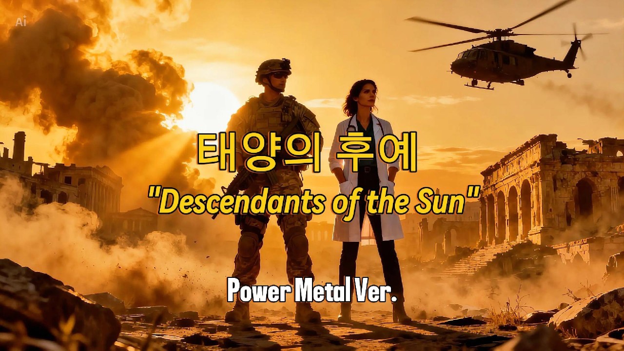 태양의 후예 |  Power Metal | 드라마 '태양의 후예'의 영웅적 서사를 북유럽 스타일의 웅장한 멜로딕 파워 메탈 사운드로 재해석