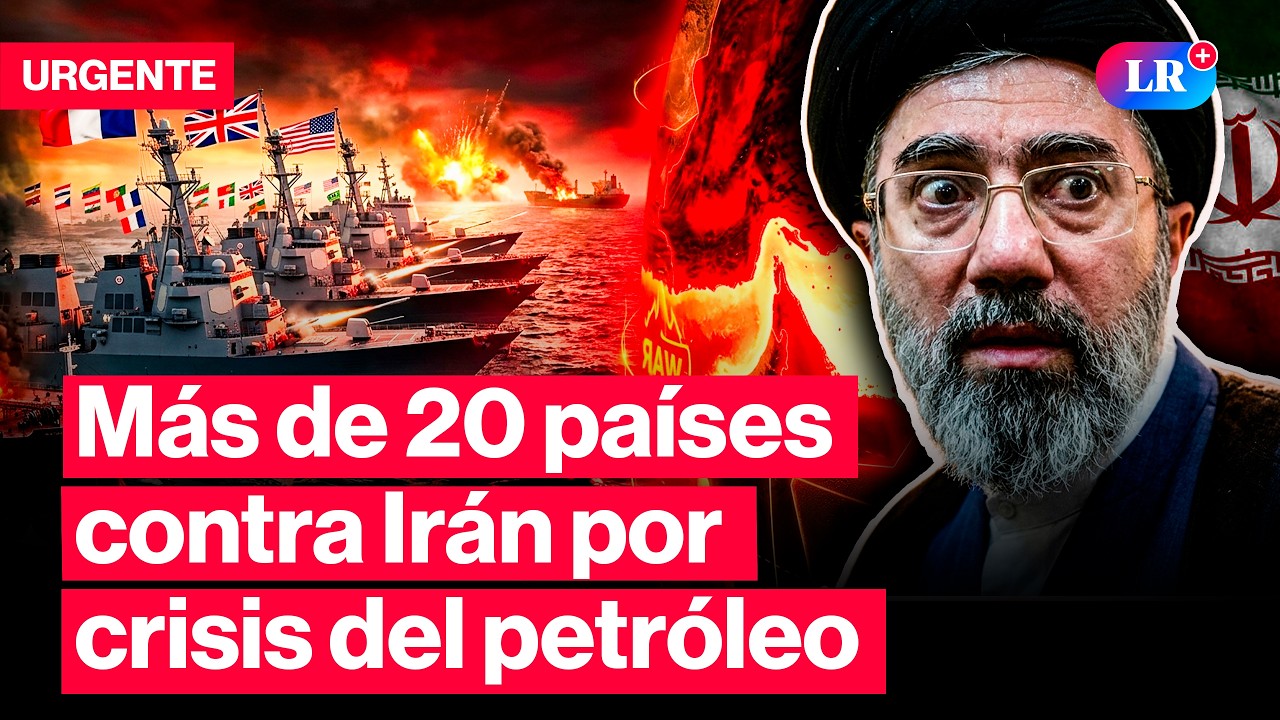 M&aacute;s de 20 pa&iacute;ses se unen para enfrentar a Ir&aacute;n y proteger el estrecho de ormuz | #LR
