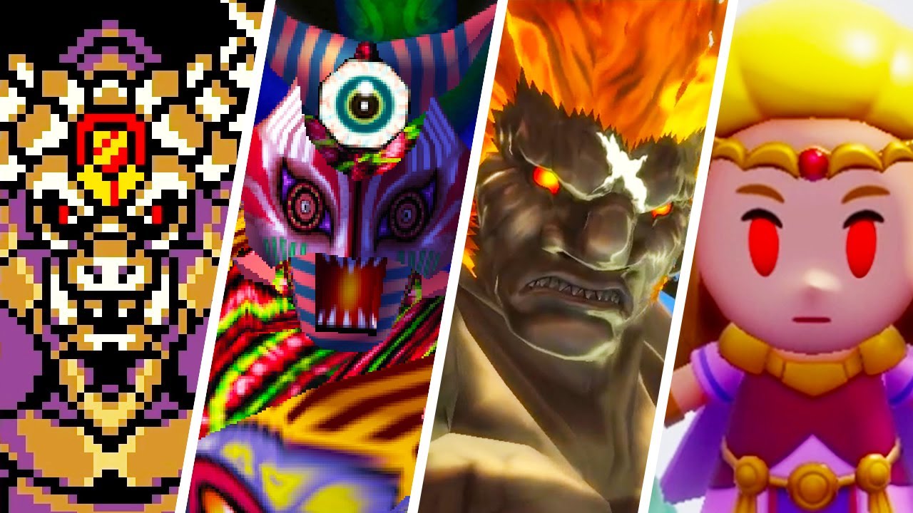 Evolution of Final Bosses that are NOT Ganon in Zelda Games (1987-2024)