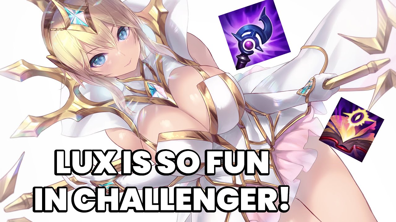 LUX MID MAKES CHALLENGER LOOK LIKE SILVER. S13 LEAGUE OF LEGENDS | Full Gameplay