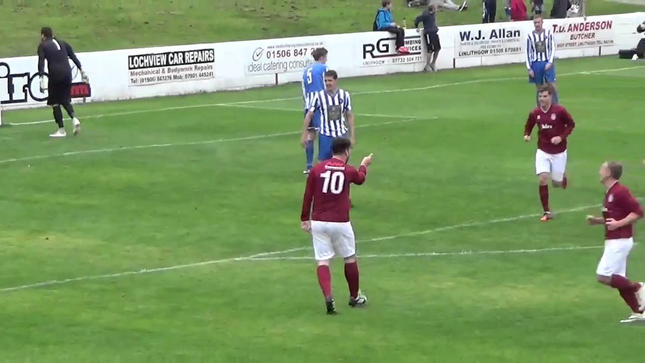 GOAL | Tommy Coyne scores his 200th Linlithgow goal