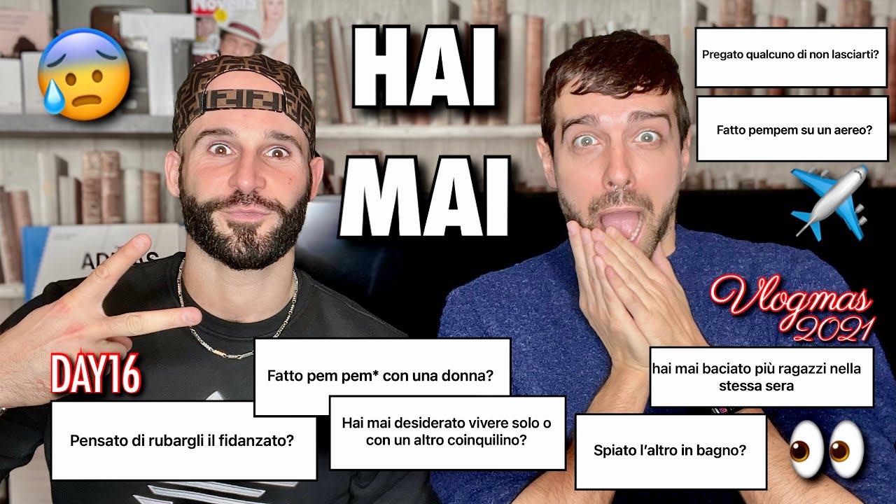 HAI MAI.. FATTO UN PET0 MENTRE FACEVI PEM PEM? *domande imbarazzanti* | Vlogmas 16/12/2021