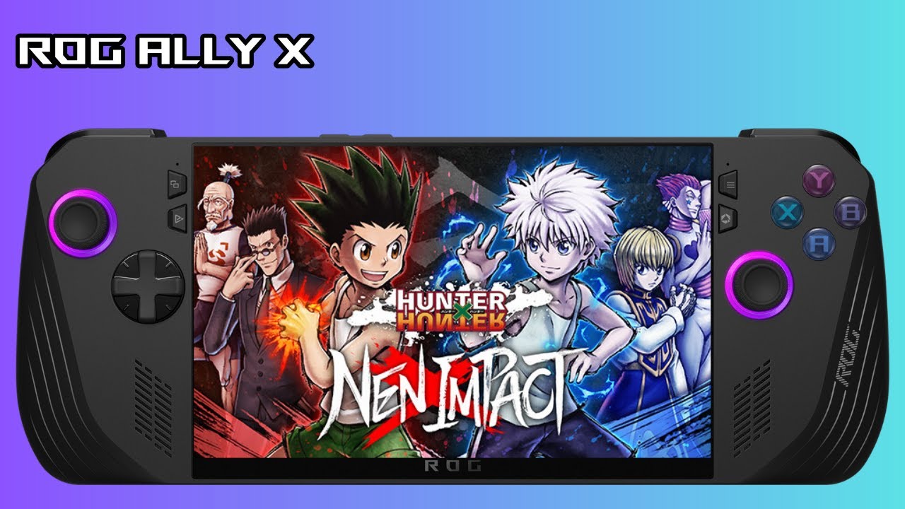 Asus Rog Ally X: Hunter × Hunter: Nen × Impact Gameplay / Performance