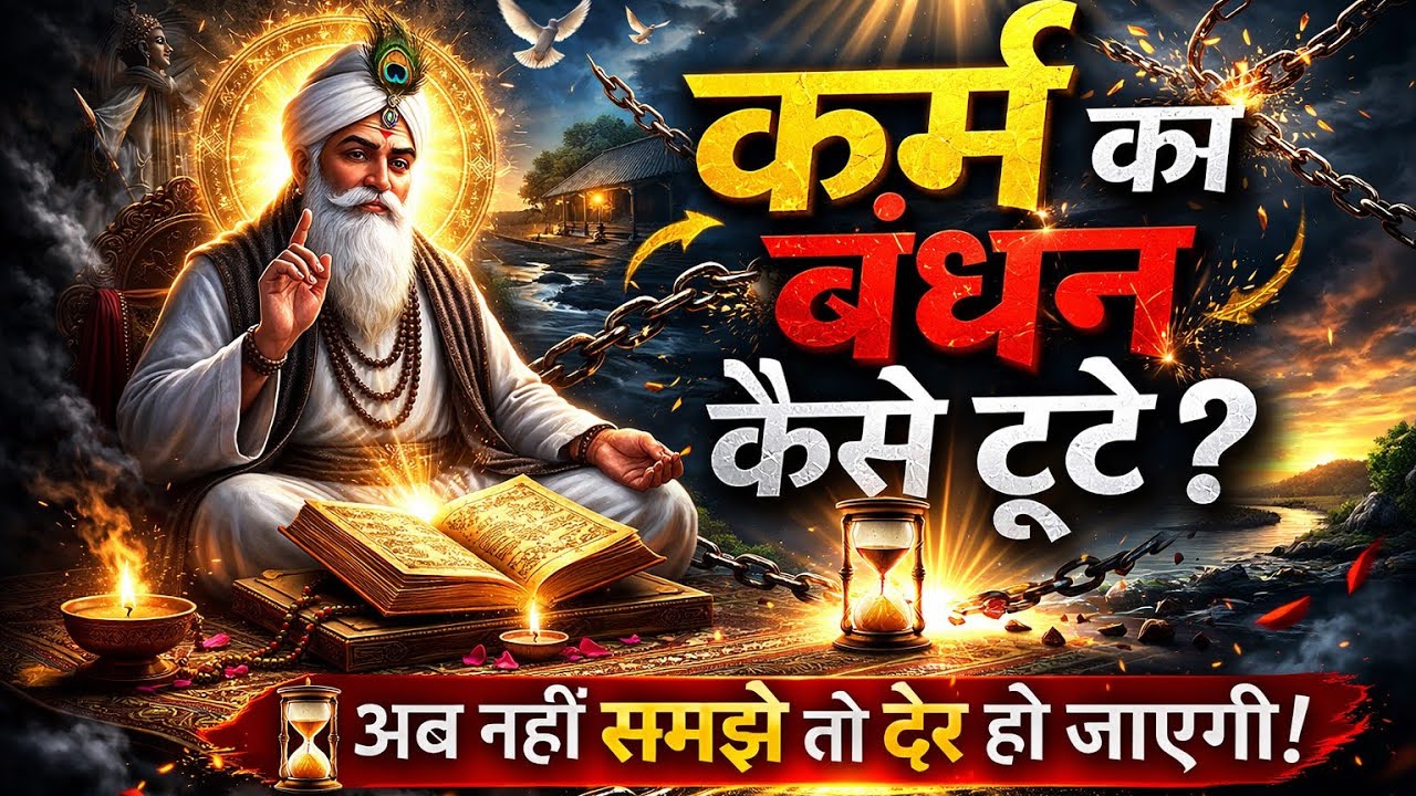 कर्म का बंधन कैसे टूटे? | कर्म क्या है? | Kabir Bhajan | Sant Kabir Das Ji Ki Vani | Karma Truth