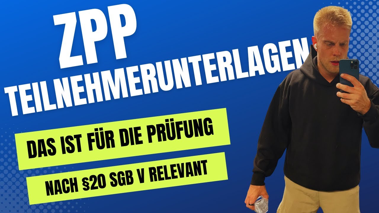 ZPP | Teilnehmerunterlagen | &sect;20 SGB V | So geht's
