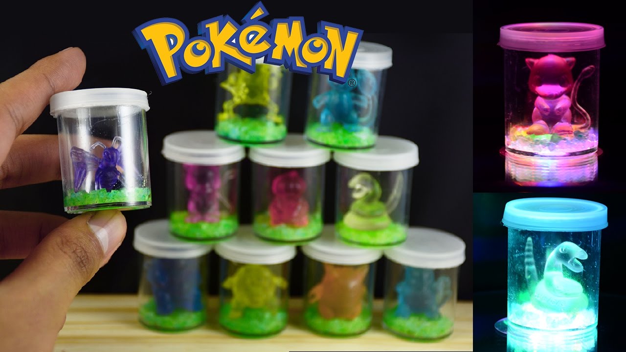 How To Make POKEMON NIGHTLIGHT LED TERRARIUM | DIY Tutorial
