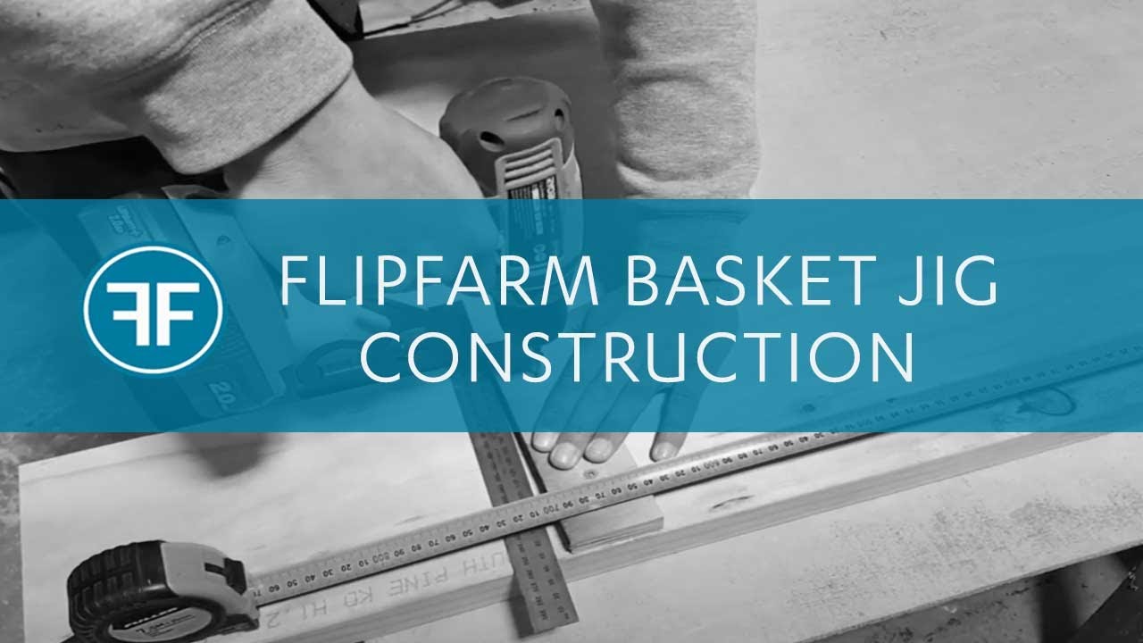 FlipFarm Oyster System - FlipFarm basket jig construction and use