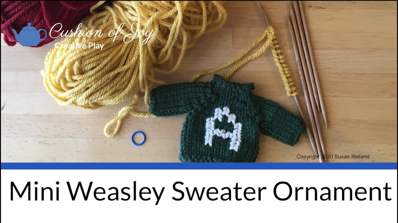 Mini Weasley Sweater Ornament