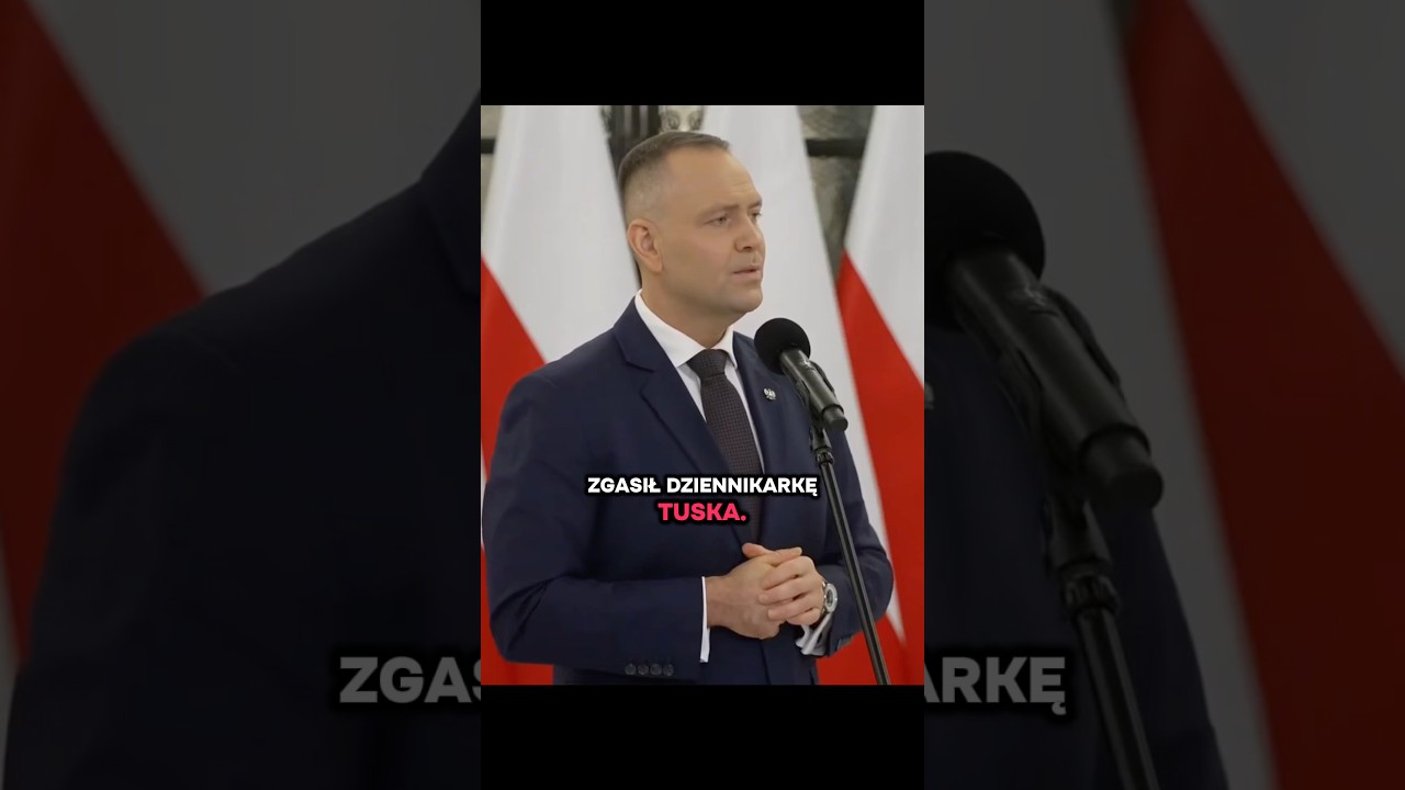 Nawrocki wyjaśnił dziennikarkę Tuska 🚨