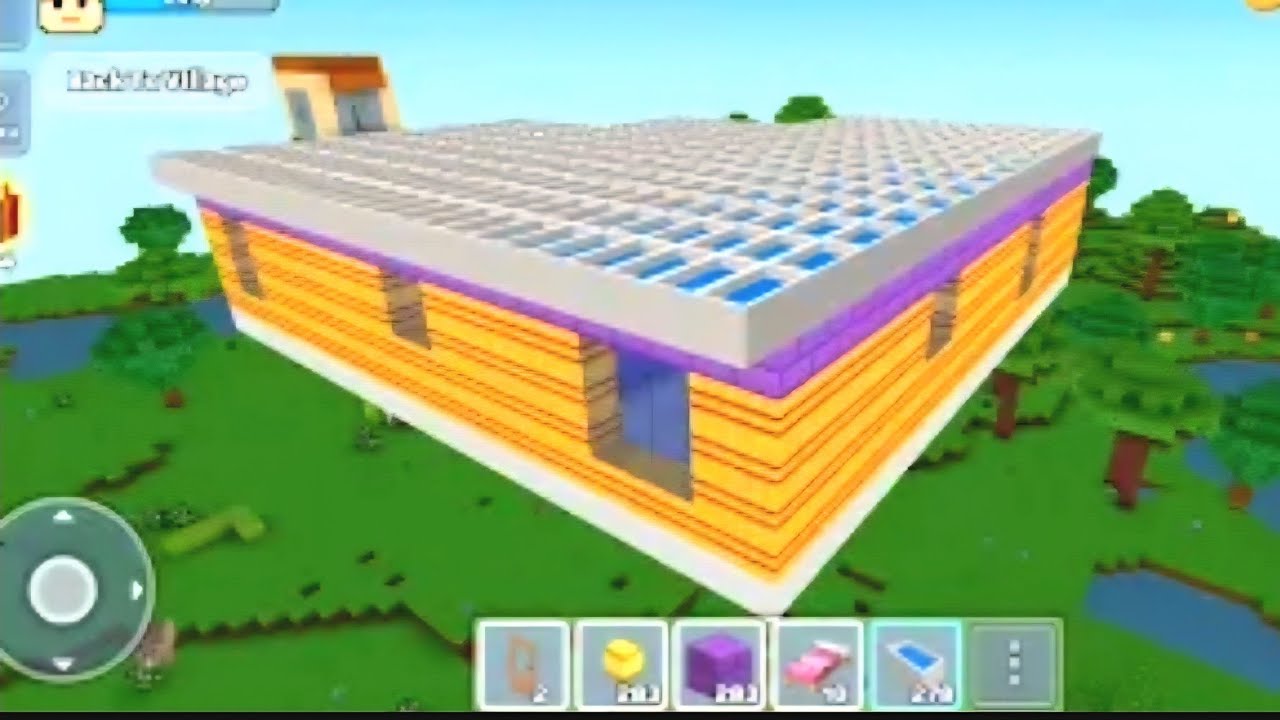 Building an Epic Flying  House in Mini Block Craft | Sky Base