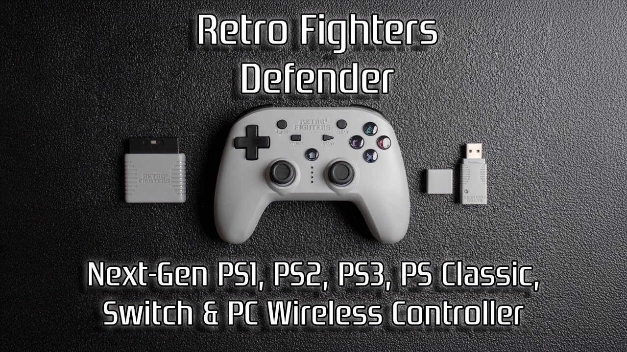 Обзор беспроводного контроллера для Playstation Retro Fighters Defender