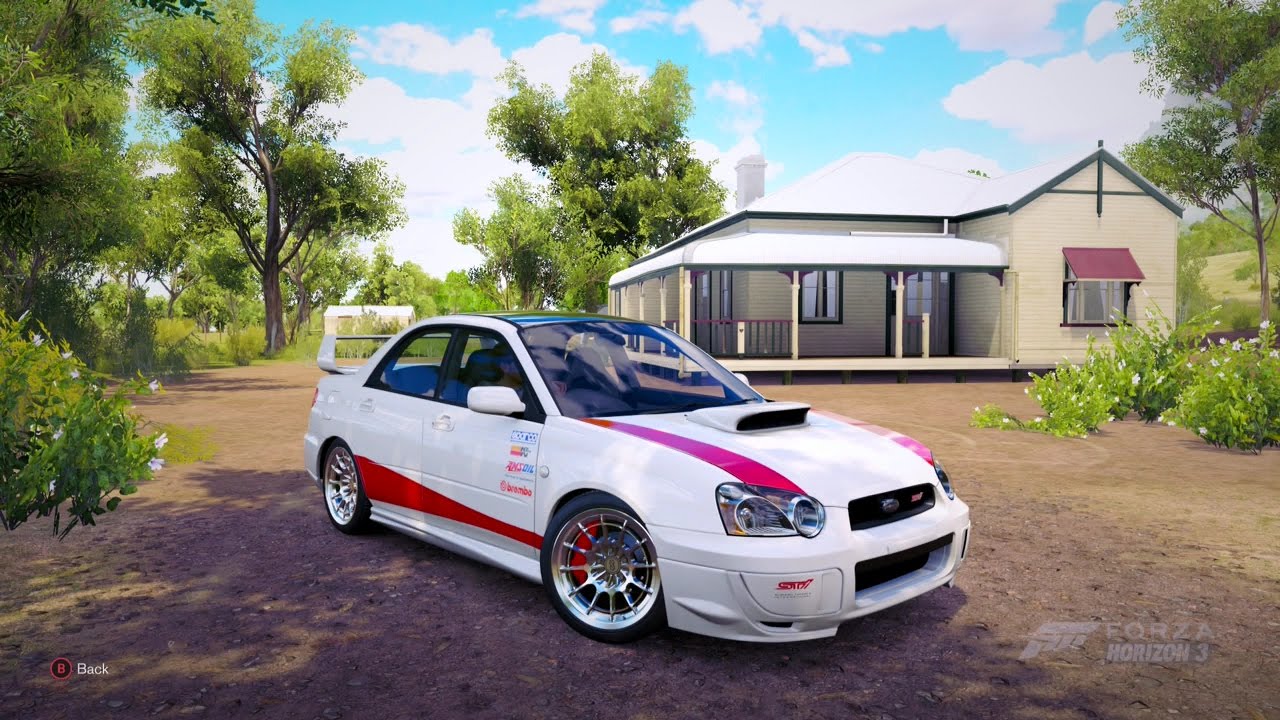 Forza Horizon 3| 2004 SUBARU IMPREZA WRX STI  [BORN 2 RACE ]