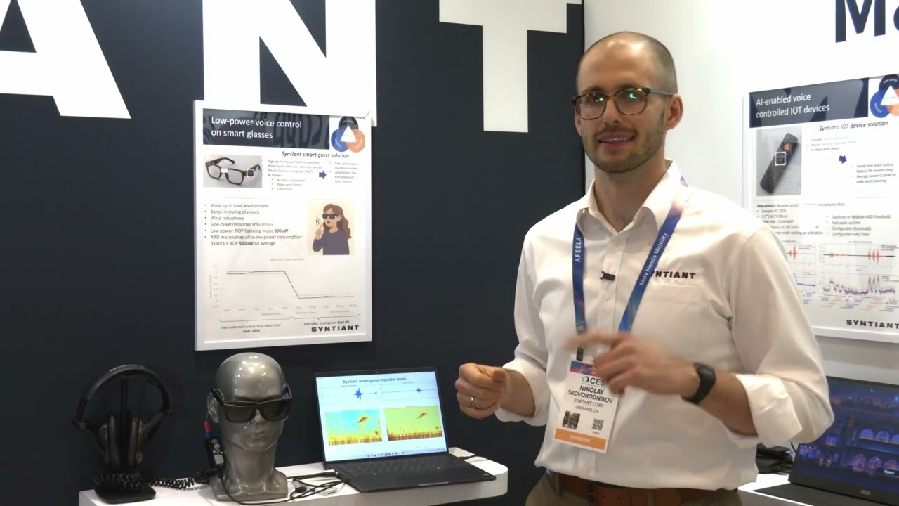 Syntiant Voice Imposter Demo at CES 2026
