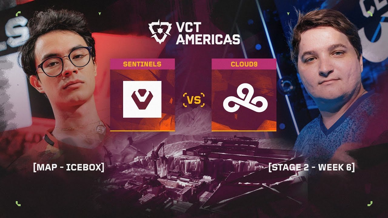 SEN vs. C9 - VCT Americas Stage 2 - Playoffs D2 - Map 2