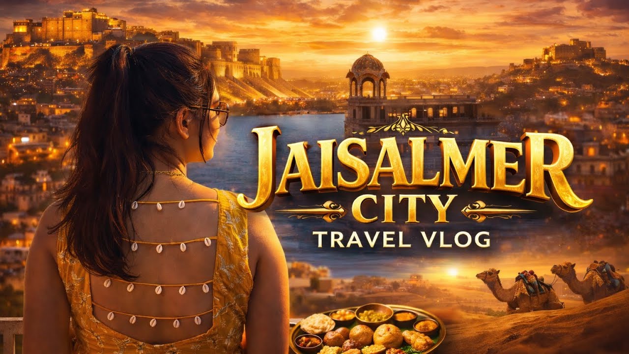 Jaisalmer City Travel | Sonar Fort, Patwon Ki Haveli, Gadisar Lake, Night Rooftop Restro