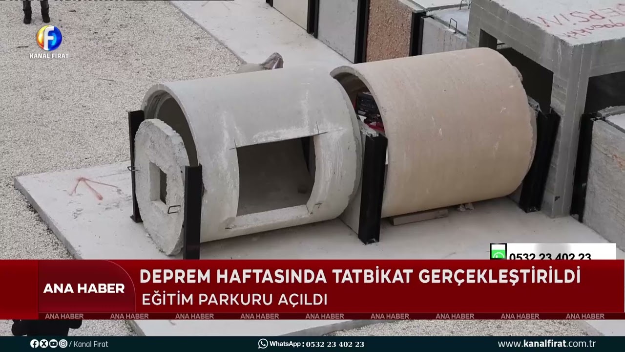 Ana Haber Deprem Haftasında Tatbikat Gerçekleştirildi 06 03 2026