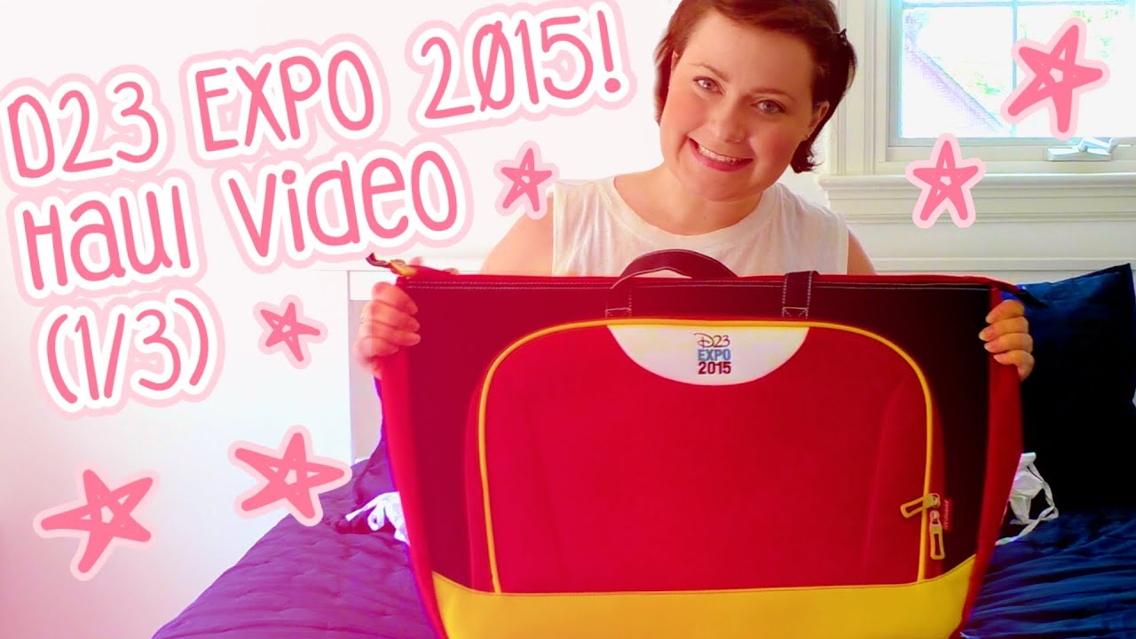 HAUL VIDEO! D23 Expo 2015: Sorcerer Exclusives, Disney Freebies, Emporium (1/3)