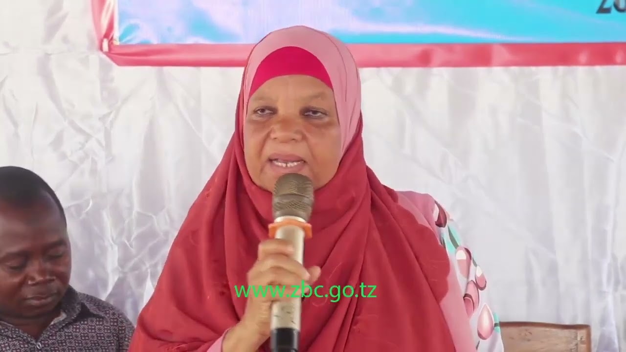 MHE  NASSOR AHMED MAZRUI AMEWATAKA WANANCHI KUWA NA TABIA YA KUPIMA AFYA ZAO MARA KWA MARA