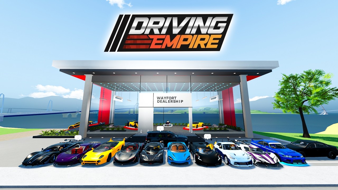 Огромная ролевая игра по продаже суперкаров в Driving Empire!