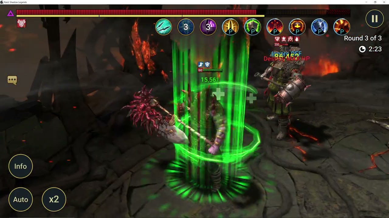 Stage M31, Grim Forest Hard, Raid Shadow Legends