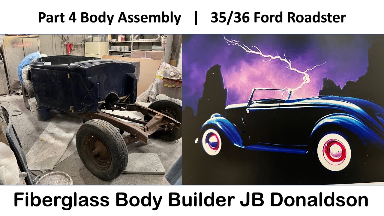 1935 Ford Roadster Part 4 - Body Assembly is Coming together. Here JB Donaldson covers the details.