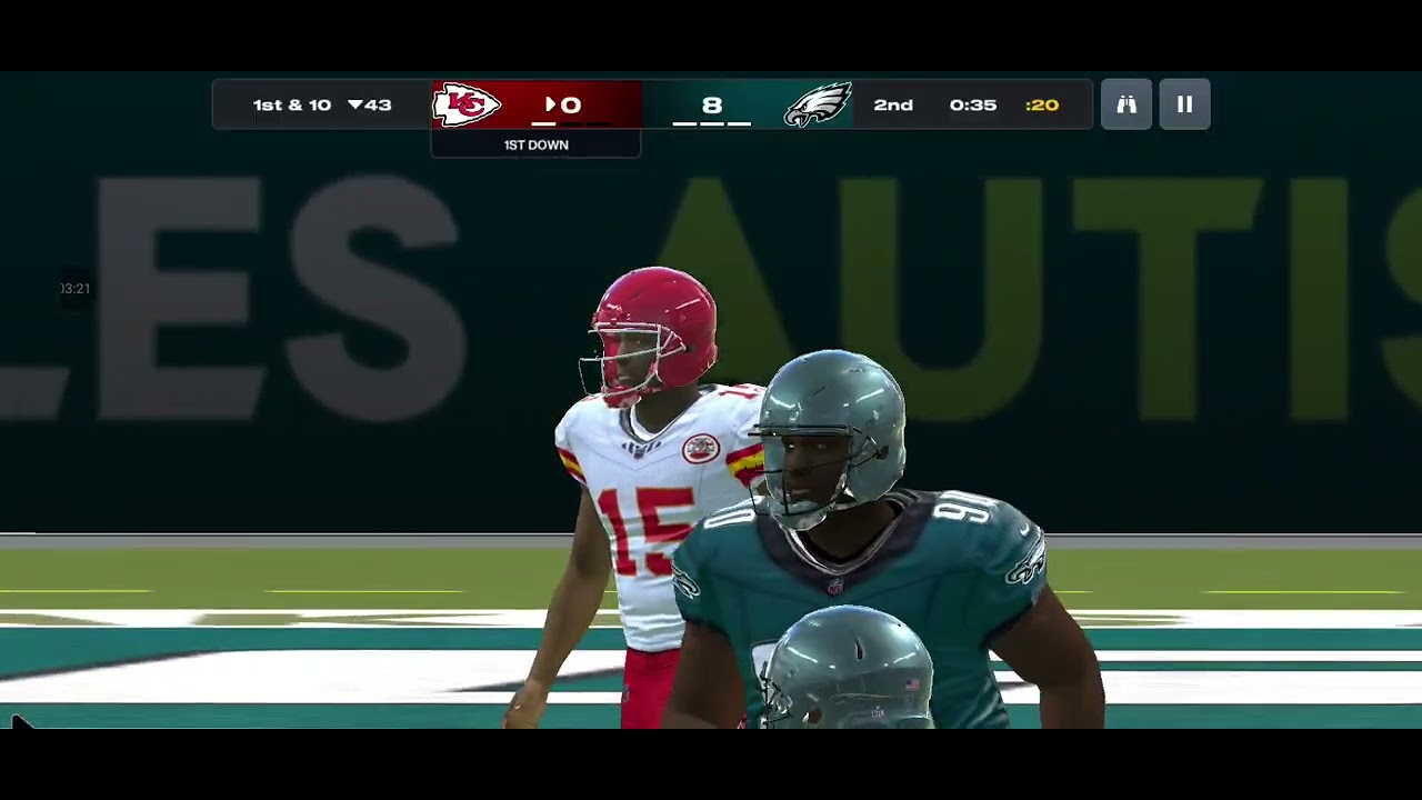 Chiefs at Eagles part 2 madden mobile 26