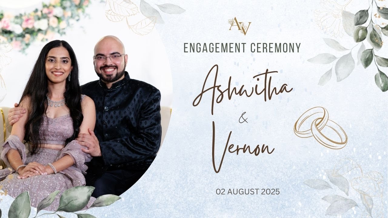 ASHWITHA & VERNON | ENGAGEMENT CEREMONY| JAY PHOTOGRAPHY |  TRADITIONAL VIDEOGRAPHY