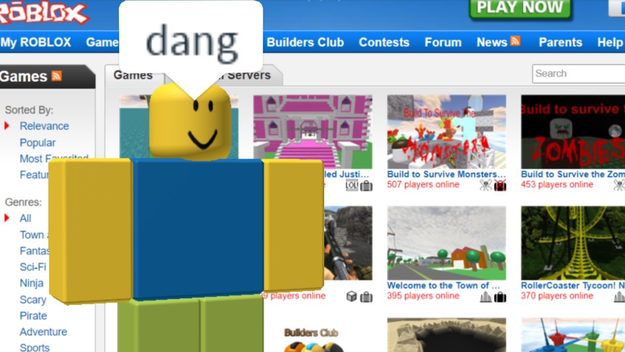 Roblox Games From 10 Years Ago 2