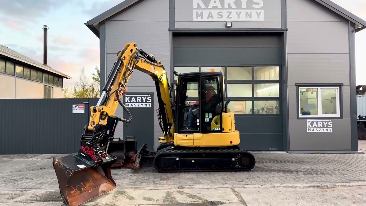 SOLD KARYŚ-Maszyny - Cat 305 E2 2020