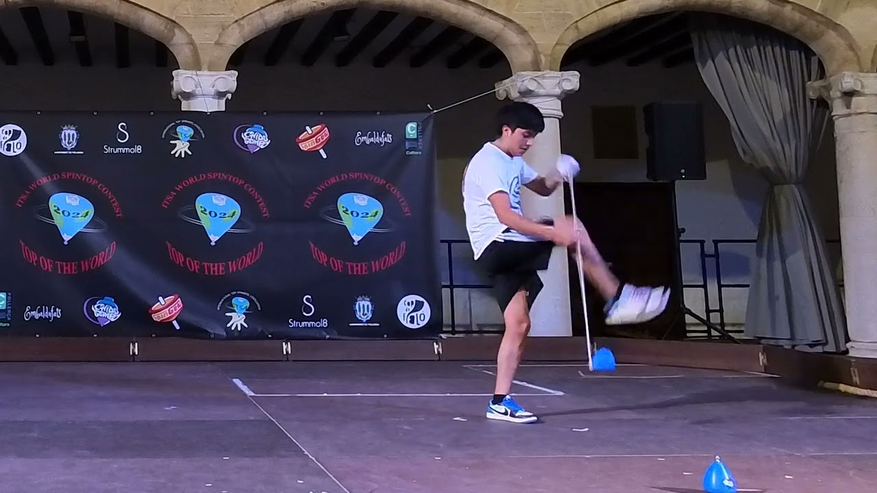 【こま世界大会】World Spintop Contest 2024 Open div. 03 Yahir Ortega