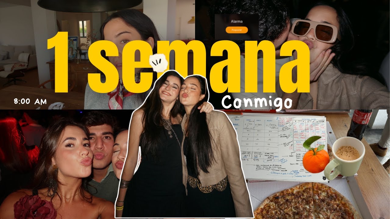 Así es mi vida cuando intento hacerlo TODO en una semana