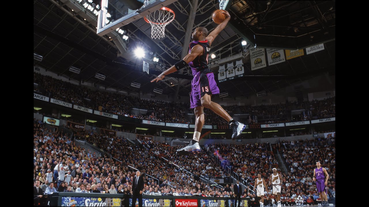 Vince Carter's 40 UNSEEN Dunks From His Athletic Prime