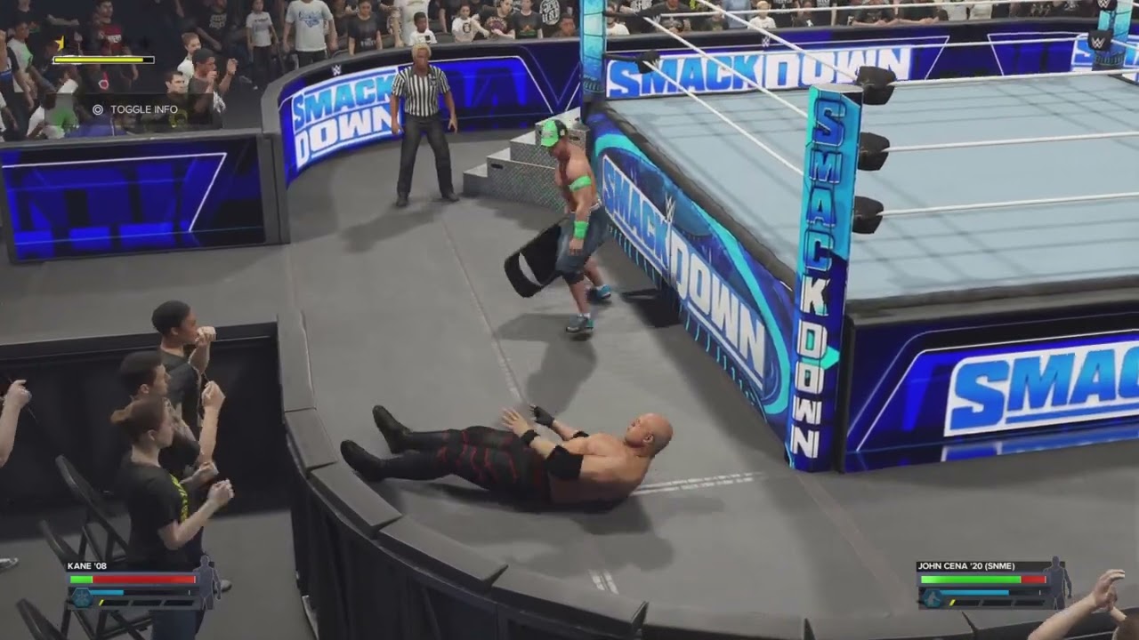 Kane VS John Cena WWE2K24
