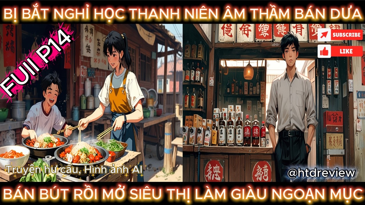 BỊ BẮT NGHỈ HỌC THANH NIÊN ÂM THẦM BÁN DƯA BÁN BÚT RỒI MỞ SIÊU THỊ LÀM GIÀU NGOẠN MỤC P14 | Đã Full
